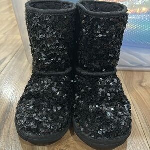 Girls sequined Ugg boots